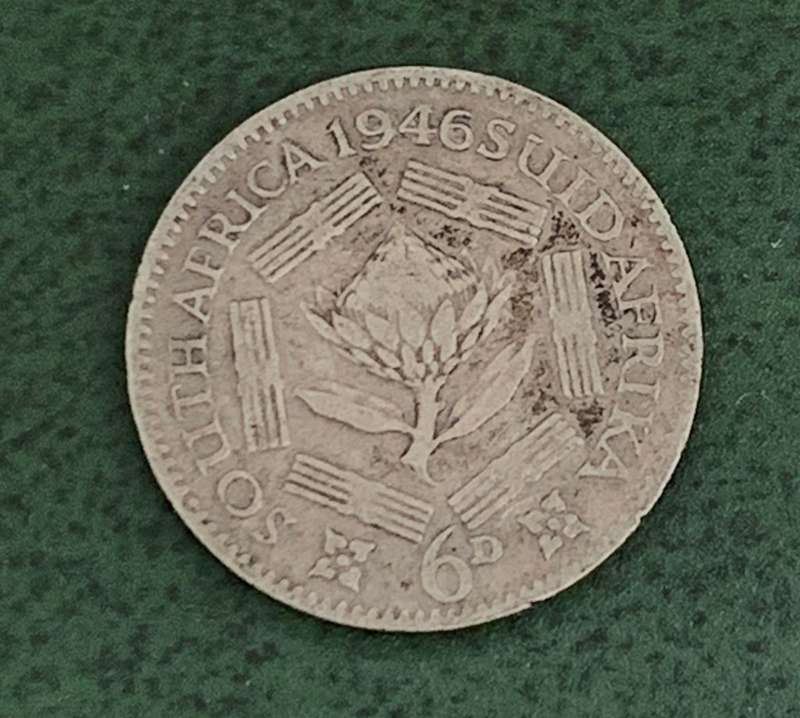 Union Sixpence 1946