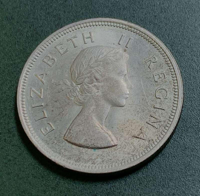 Union 2,5 Shillings 1953 - UNC condition