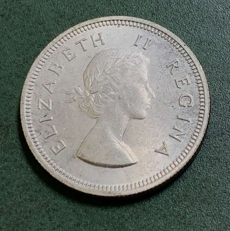 Union 2 Shillings 1953 - UNC condition