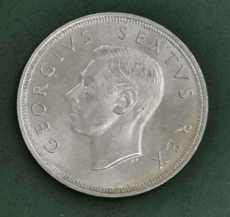 Union 5 Shillings 1952 - Proof like