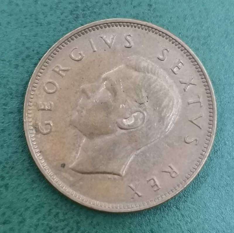 Union 1/2 Penny 1952 - aUNC condition