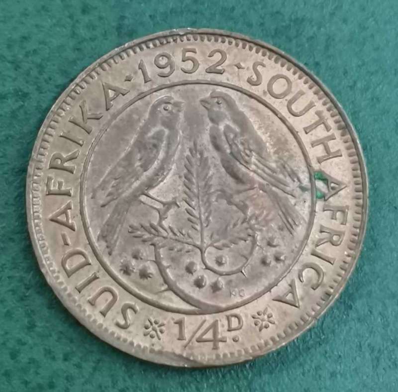 Union 1/4 Penny 1952