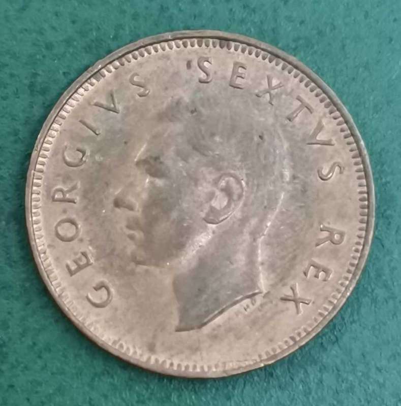 Union 1/4 Penny 1952