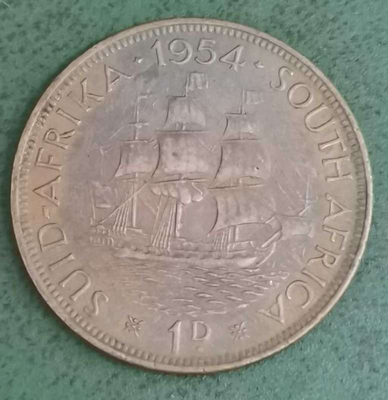 Union Penny 1954