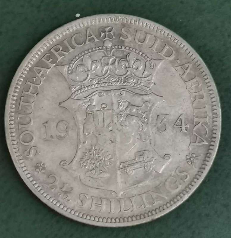 Union 2,5 Shillings 1934