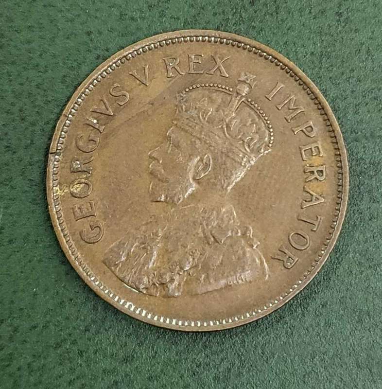 Union 1/2 Penny 1934