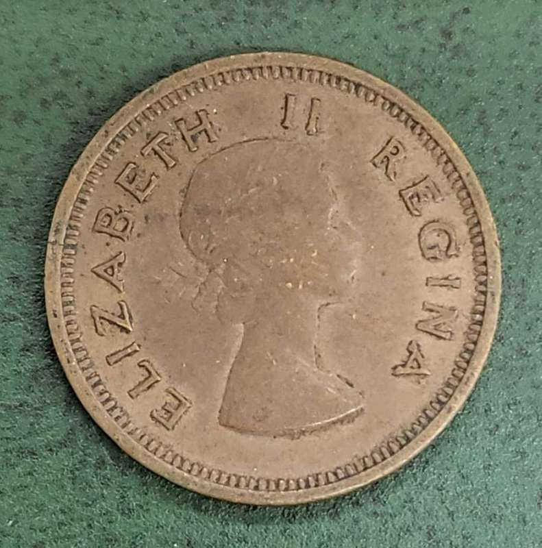 Union 1/4 Penny 1957