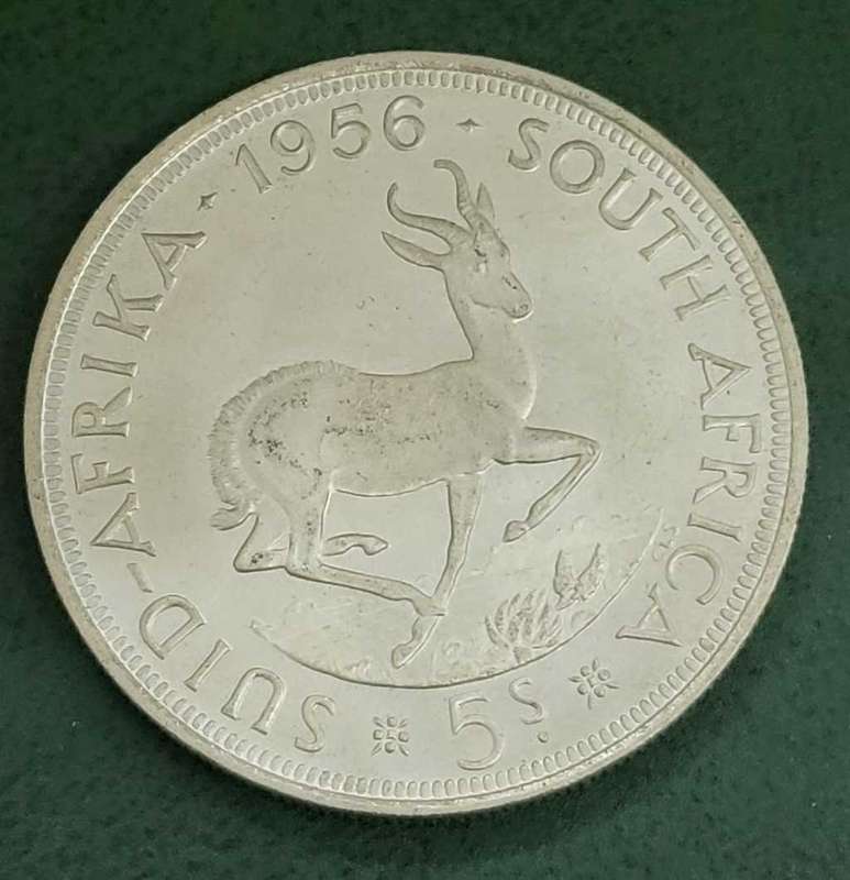 Union 5 Shillings 1956