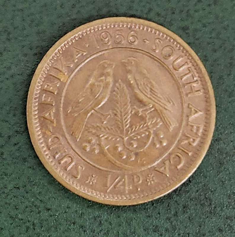Union 1/4 Penny 1956