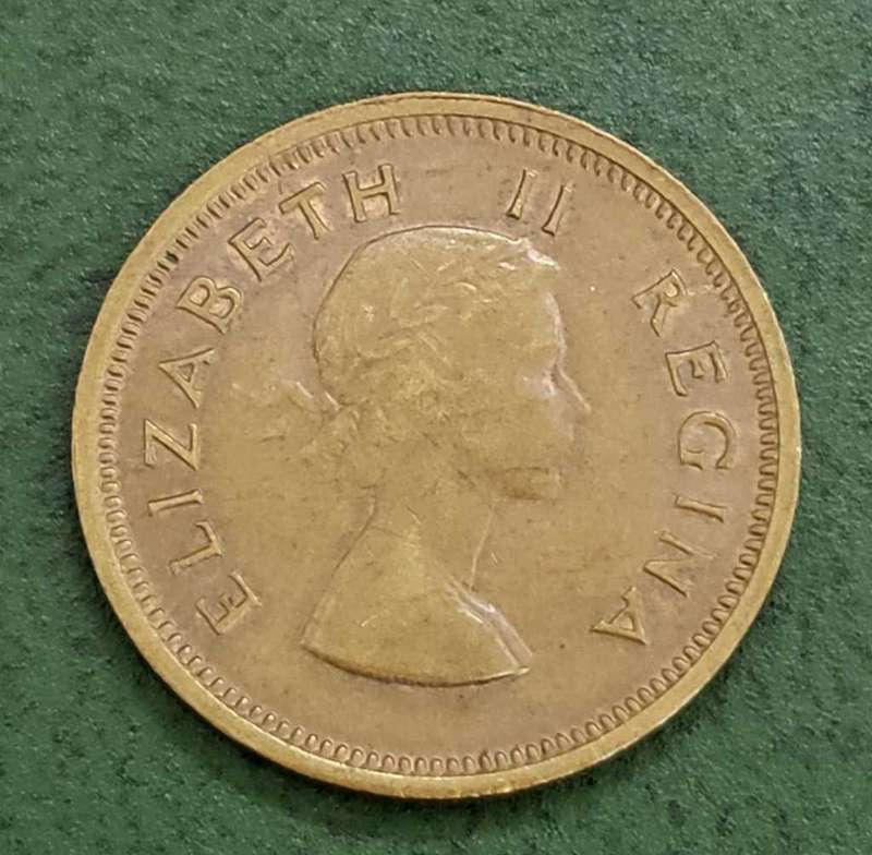 Union 1/4 Penny 1956