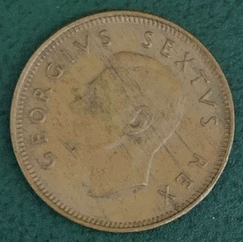 Union 1/4 Penny 1950