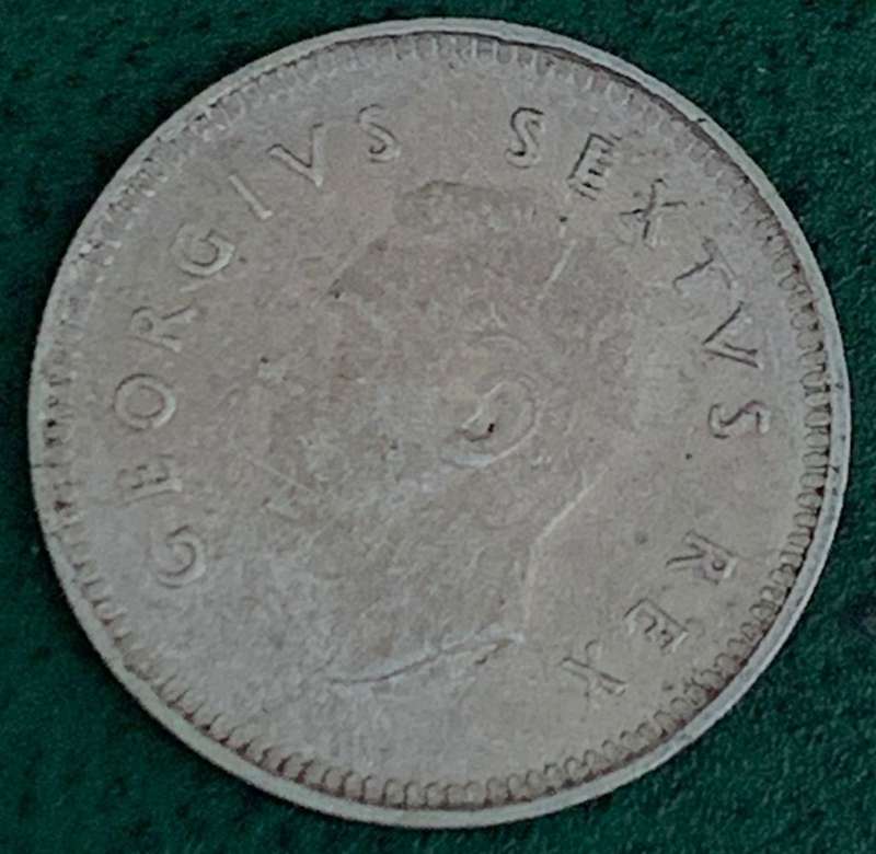Union Threepence 1950 - UNC condition