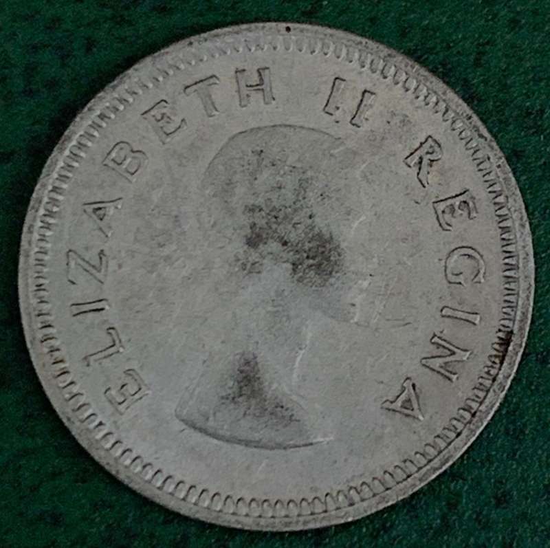 Union Threepence 1954 - Nice condition