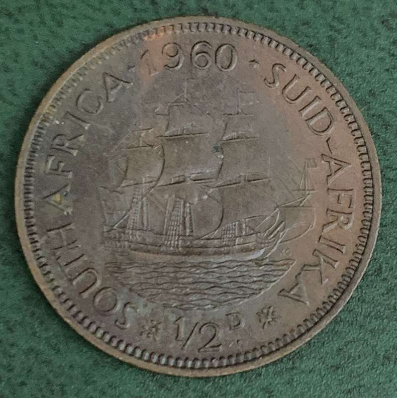 Union 1/2 Penny 1960