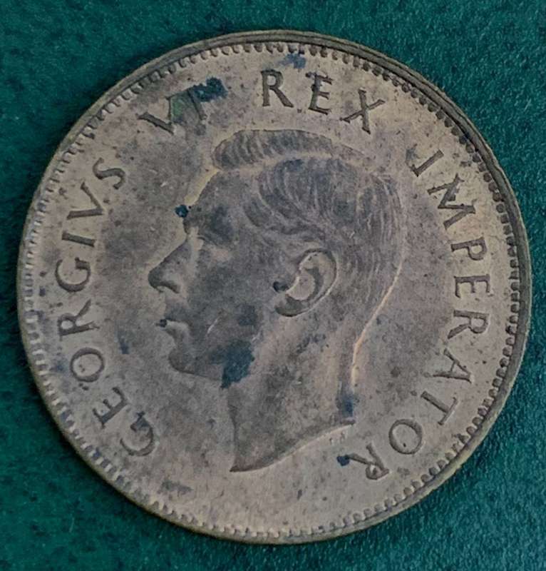 Union 1/4 Penny 1945