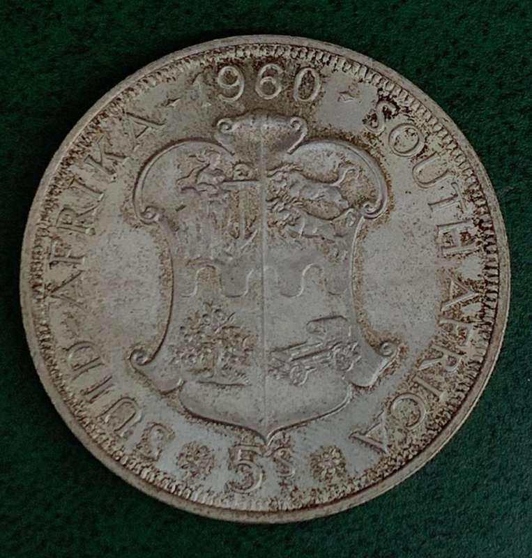 Union 5 Shillings 1960 - PROOF
