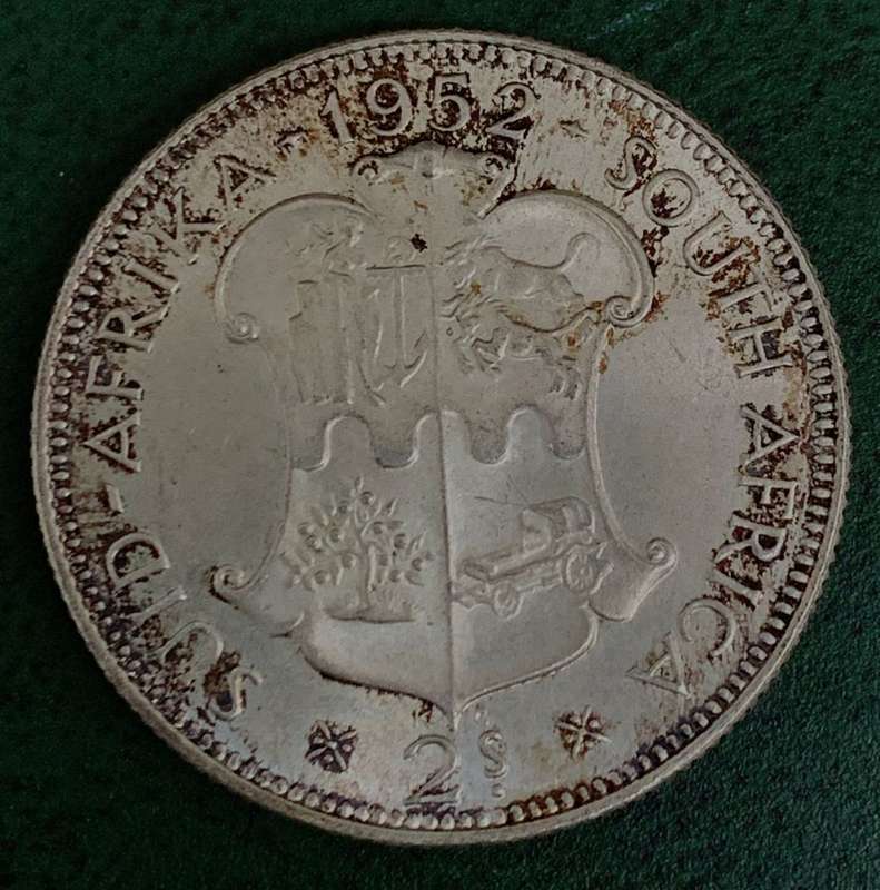 Union 2 Shillings 1952 - Proof