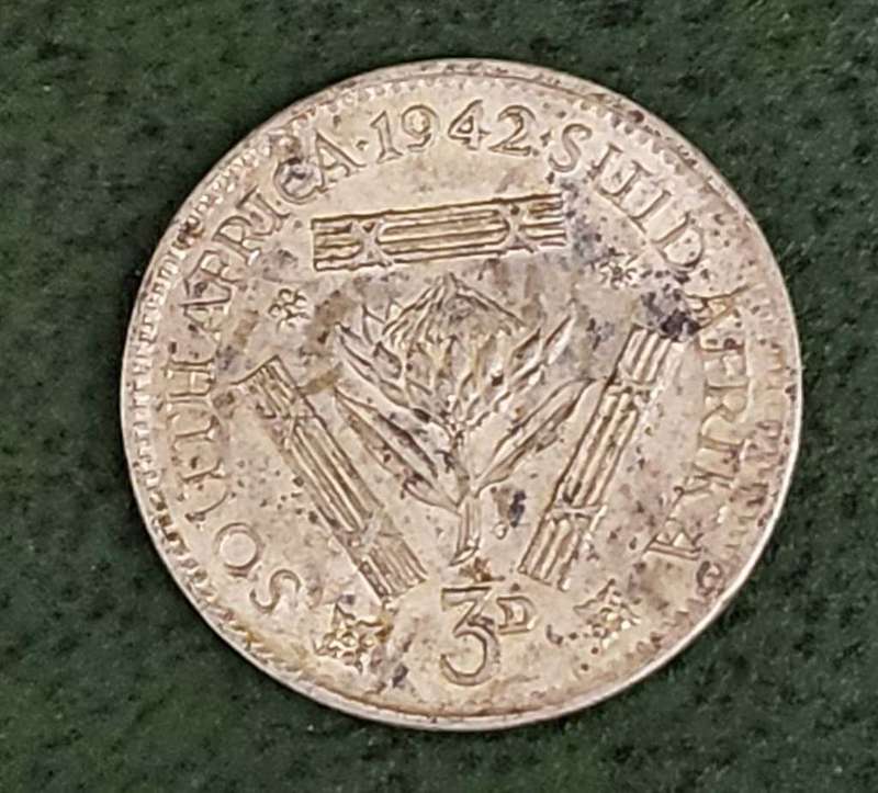 Union Threepence 1942