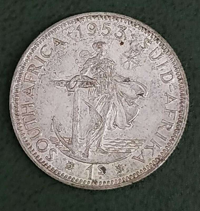 Union 1 Shilling 1953 - Nice condition