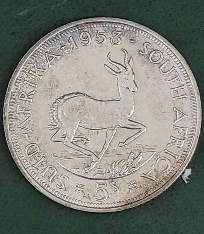 Union 5 Shillings 1953 - PROOF
