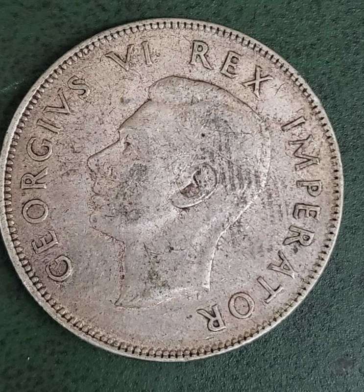 Union 2,5 Shillings 1945 - Nice condition