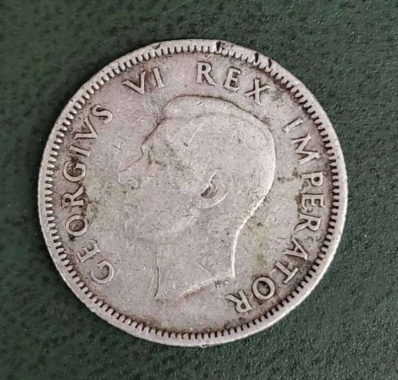 Union 1 Shilling 1945