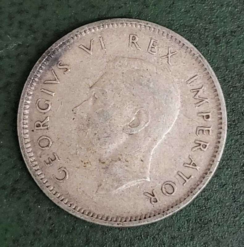 Union Sixpence 1947