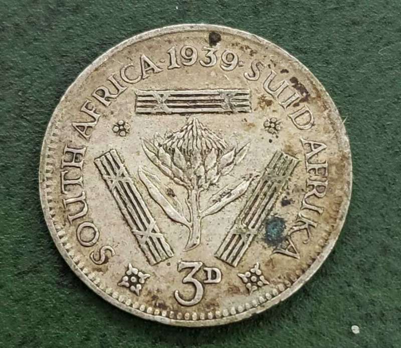 Union Threepence 1939