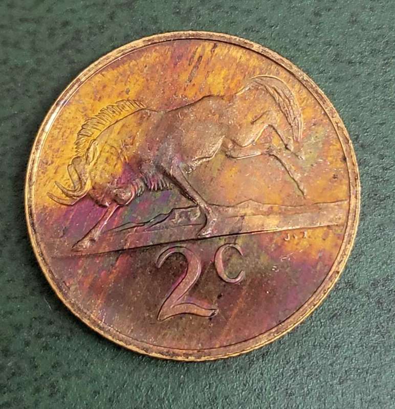 RSA 1981 Proof 2 Cents