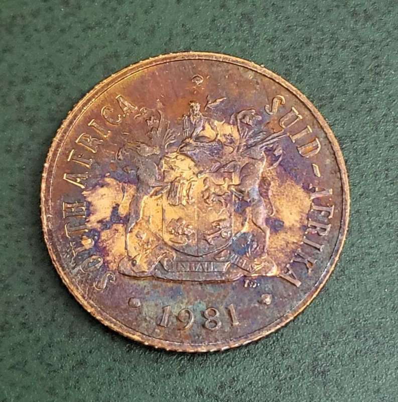 RSA 1981 Proof 2 Cents