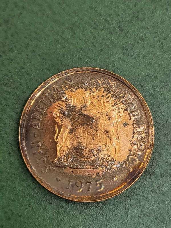 RSA 1975 Proof 1 Cent