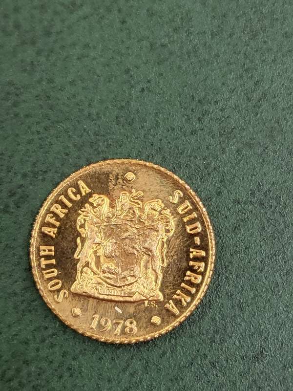RSA 1978 Proof 1/2 Cent