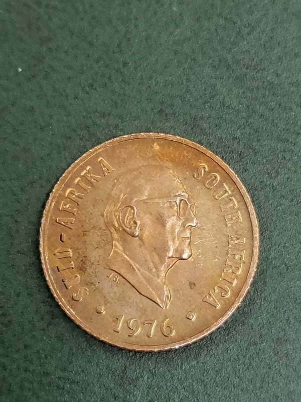 RSA 1974 Proof 1 Cent