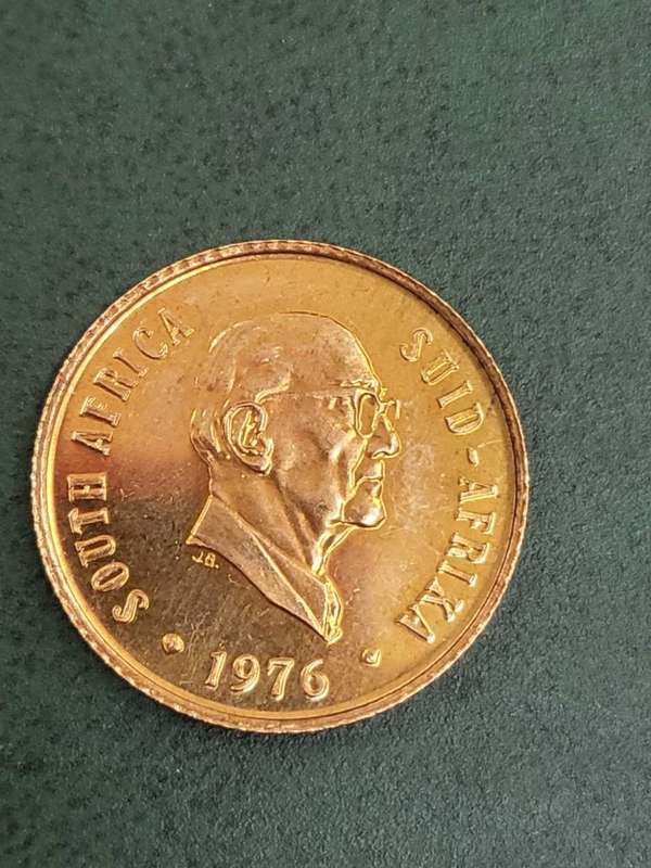 RSA 1976 Proof 2 Cent