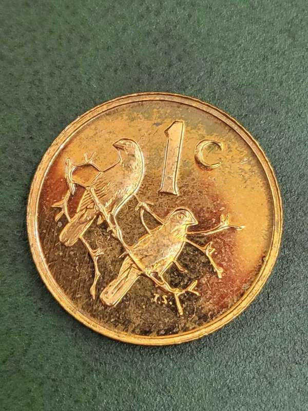 RSA 1976 Proof 1 Cent