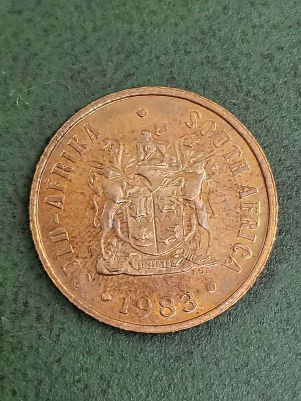 RSA 1983 Proof 1 Cent