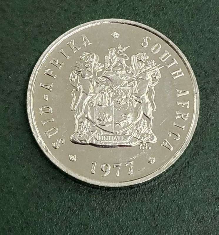 RSA 1977 Proof 5 Cent