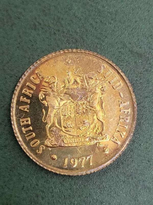 RSA 1977 Proof 2 Cent