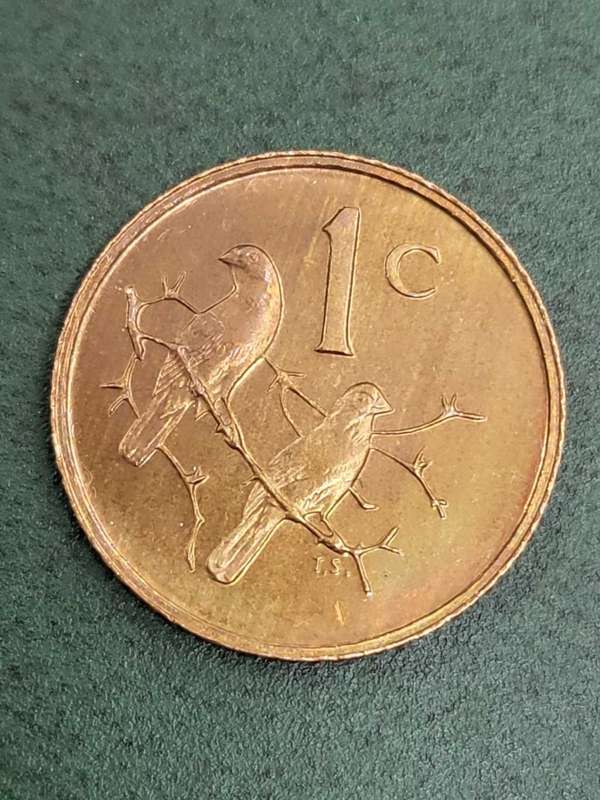 RSA 1977 Proof 1 Cent