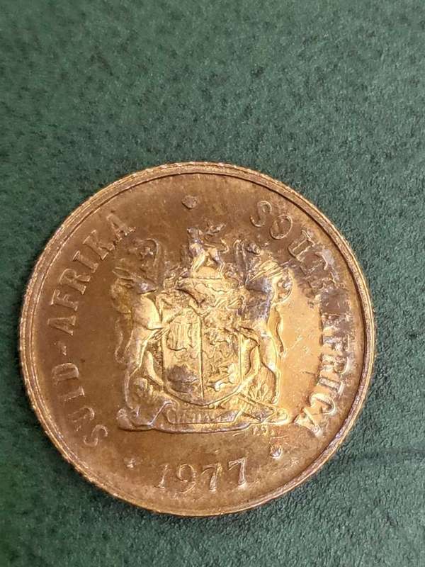 RSA 1977 Proof 1 Cent