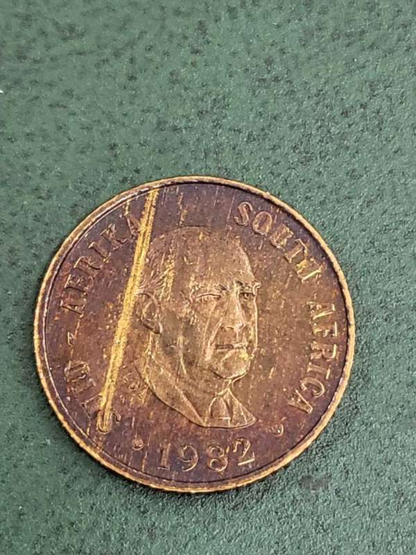 RSA 1982 Proof 1 Cent