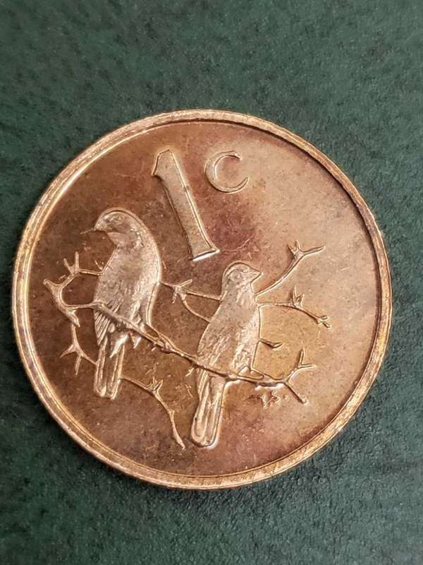 RSA 1971 Proof 1 Cent