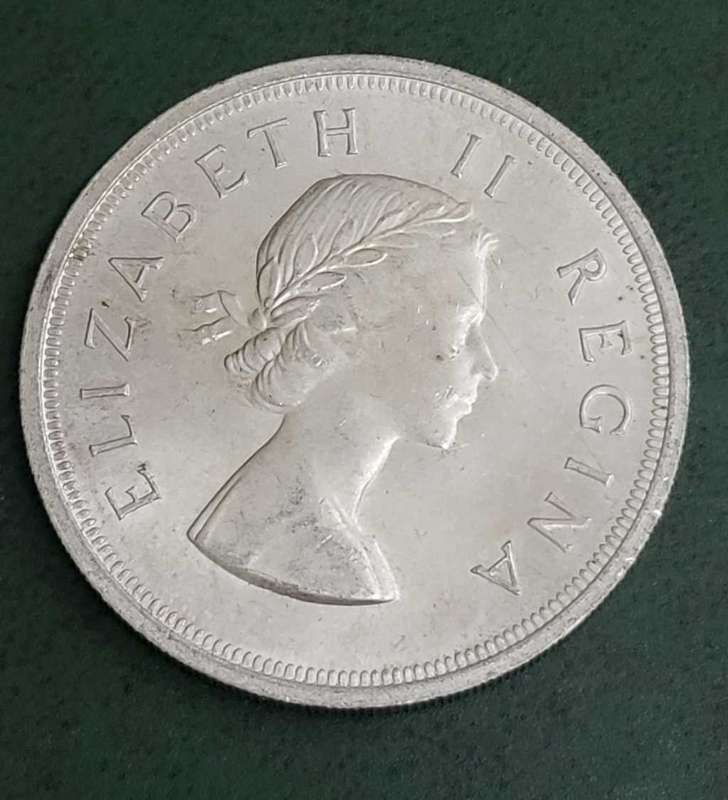 Union 5 Shillings 1957