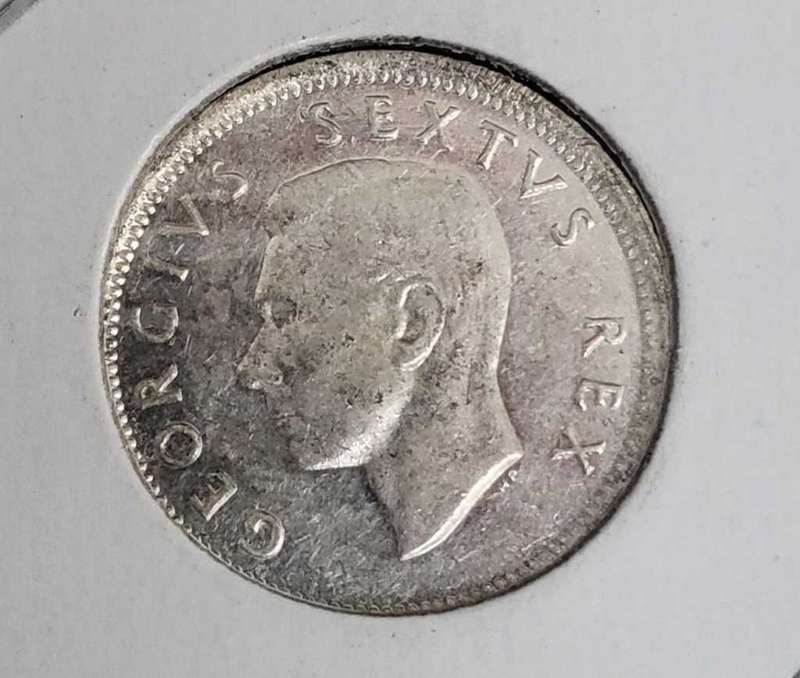 Union Sixpence 1950 - aUNC condition