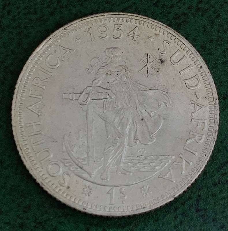 Union 1 Shilling 1954 - UNC condition
