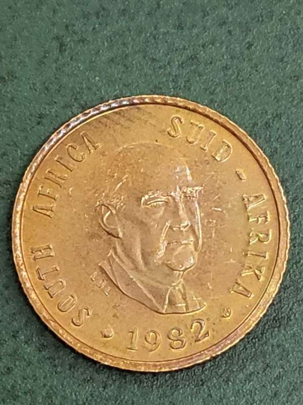 RSA Proof 1/2 Cent 1982