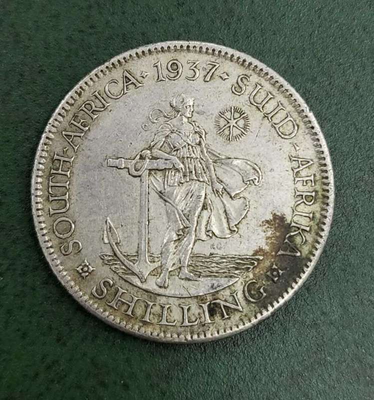 Union 1 Shilling 1937 - Great condition