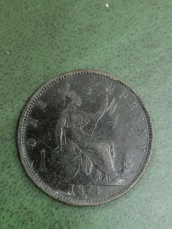 Britain One Penny 1874
