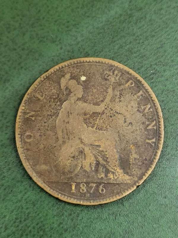 Britain Penny 1876