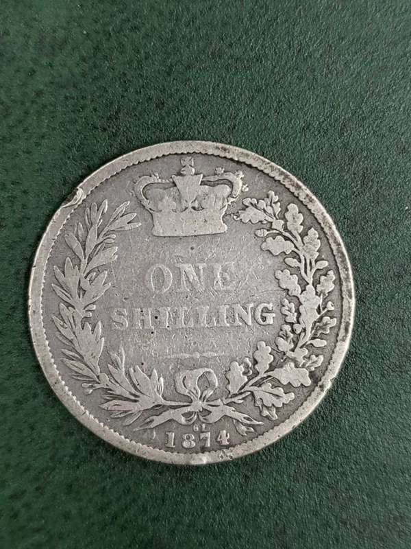 Britain 1 Shilling 1874